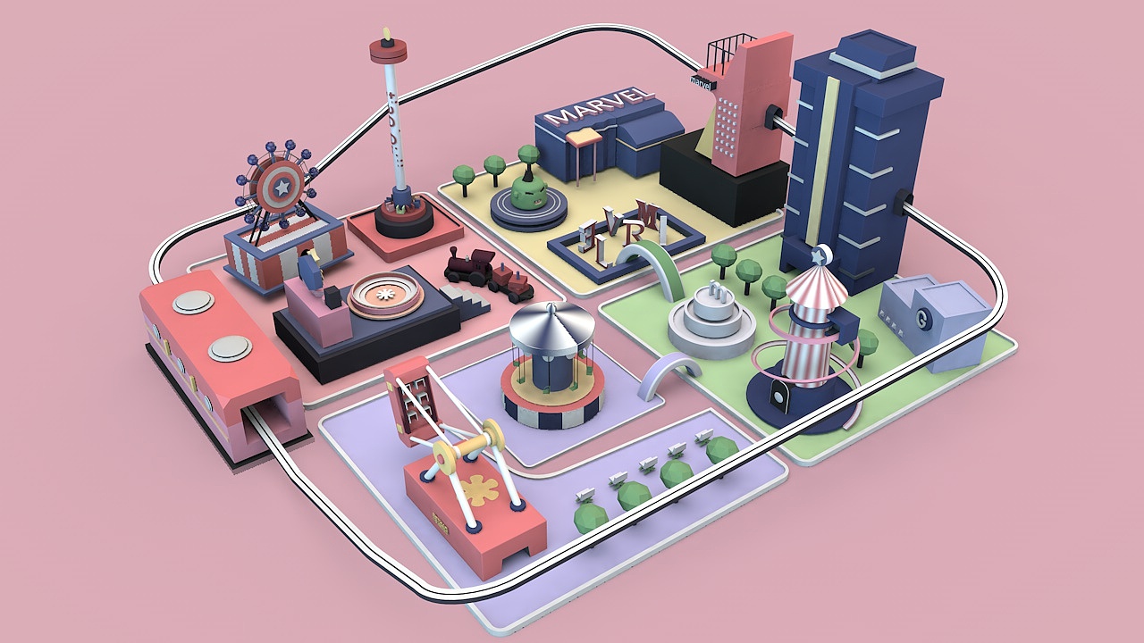 游樂場（圖ZMTY4MzExNDUy） - 建筑/空間 - 站酷設(shè)計師wendy100原創(chuàng)素材 - 站酷ZCOOL