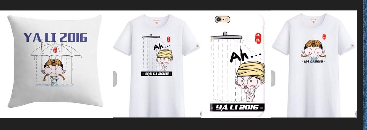 曾经原创的IP周边