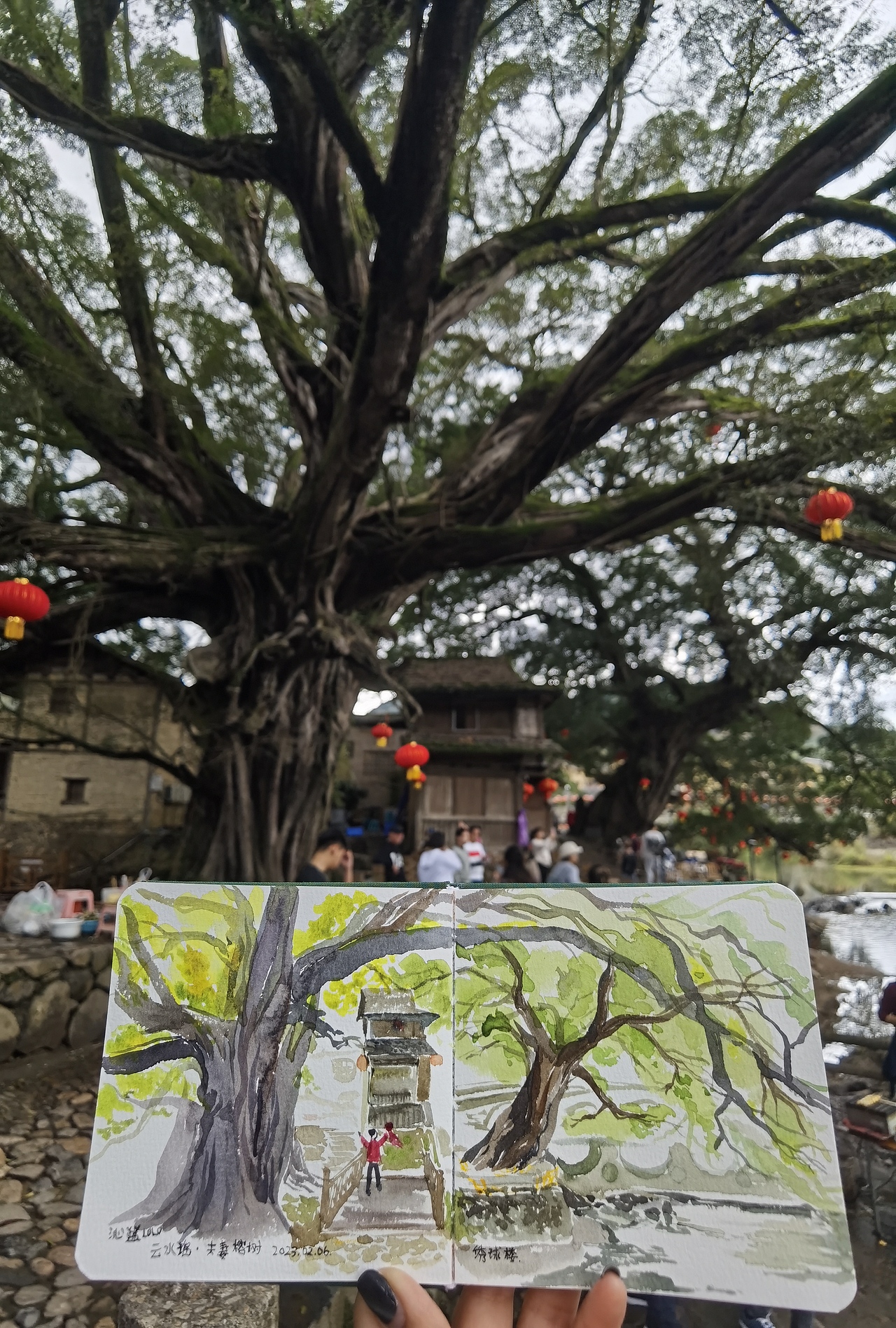 带着画笔去旅行（图ZMzMzNTE3NDcy） - 商业插画 - 站酷设计师沁蓝LULU原创素材 - 站酷ZCOOL