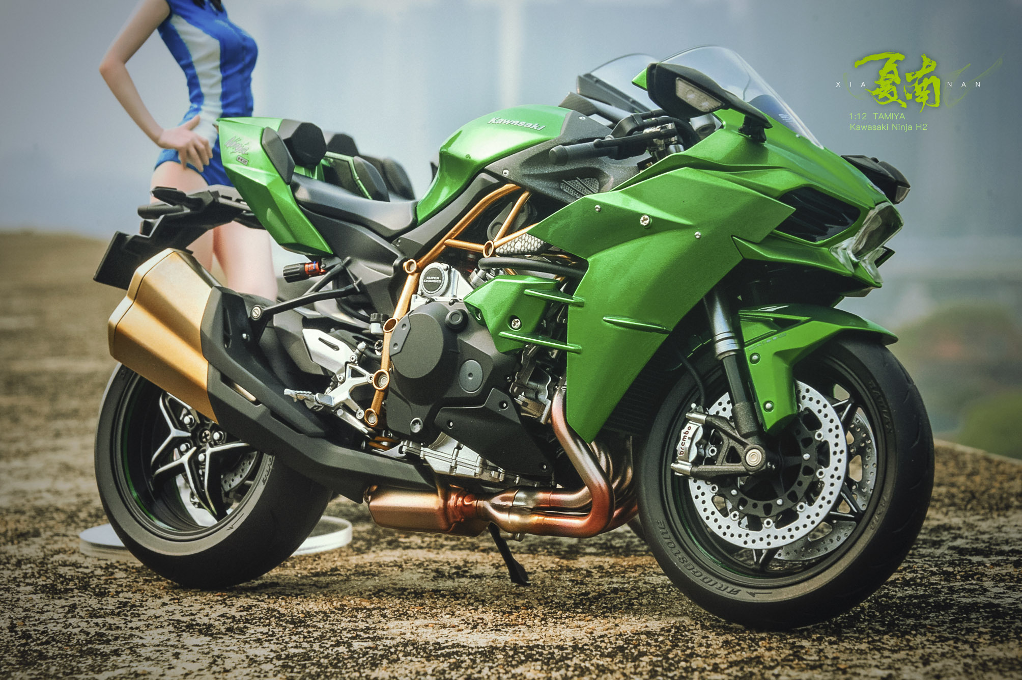 田宫1:12 川崎忍者h2