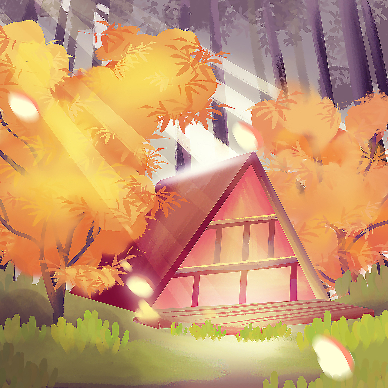 风景速涂（图ZMjU3NDAyNzA0） - 创作习作 - 站酷设计师涂涂猫呀原创素材 - 站酷ZCOOL