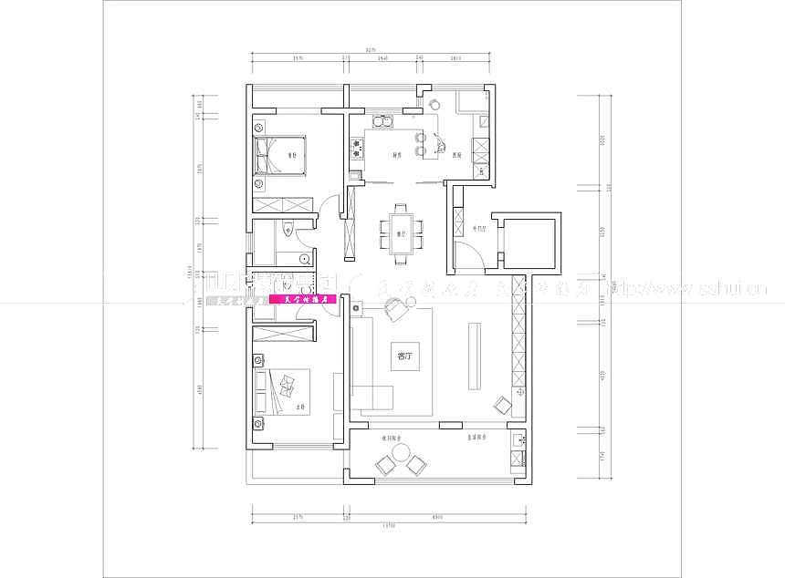 高速·时代公馆140平方现代装修效果图（图ZMjEyNDQ5NzEy） - 家装设计 - 站酷设计师山水装饰赵晓红原创素材 - 站酷ZCOOL