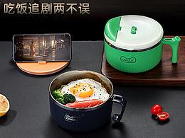 304不锈钢泡面碗