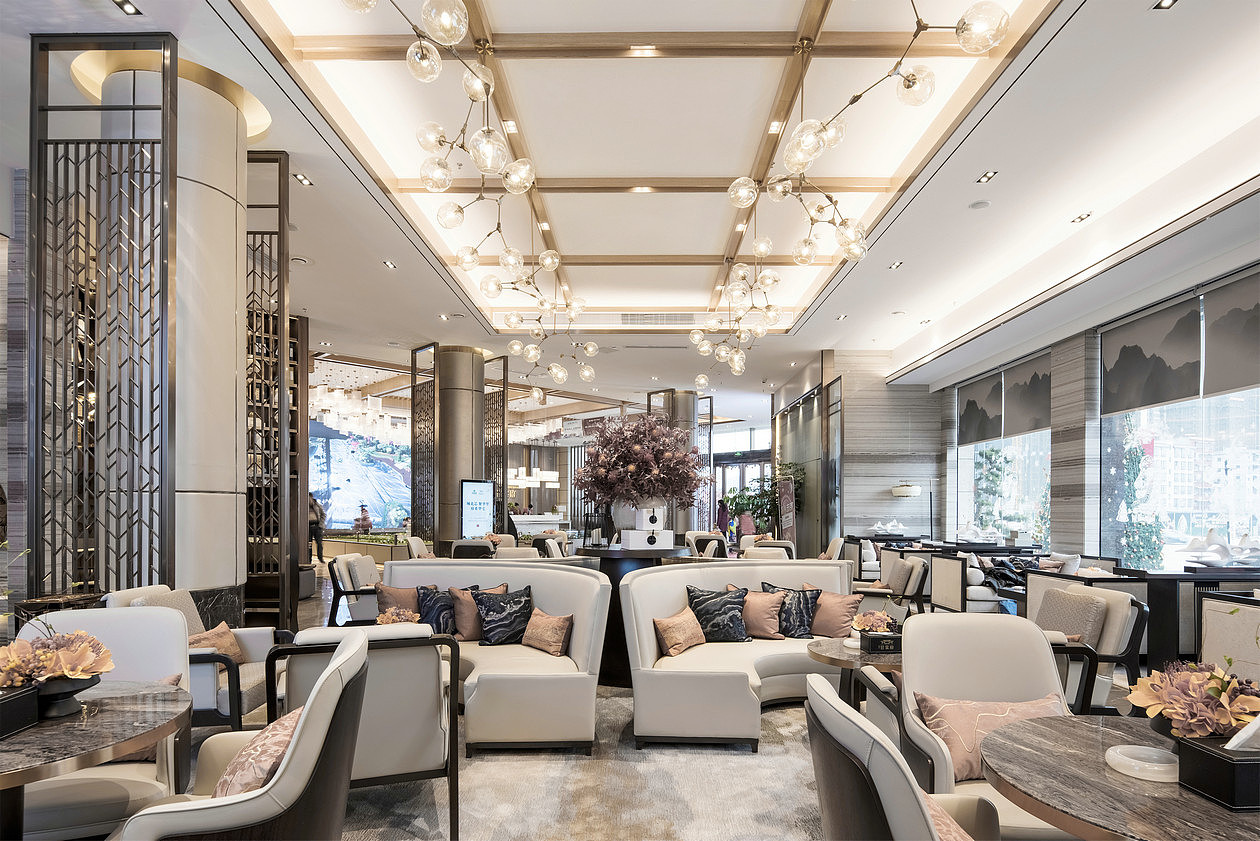 售楼部|张弛有度的结构,赋予空间以意义。