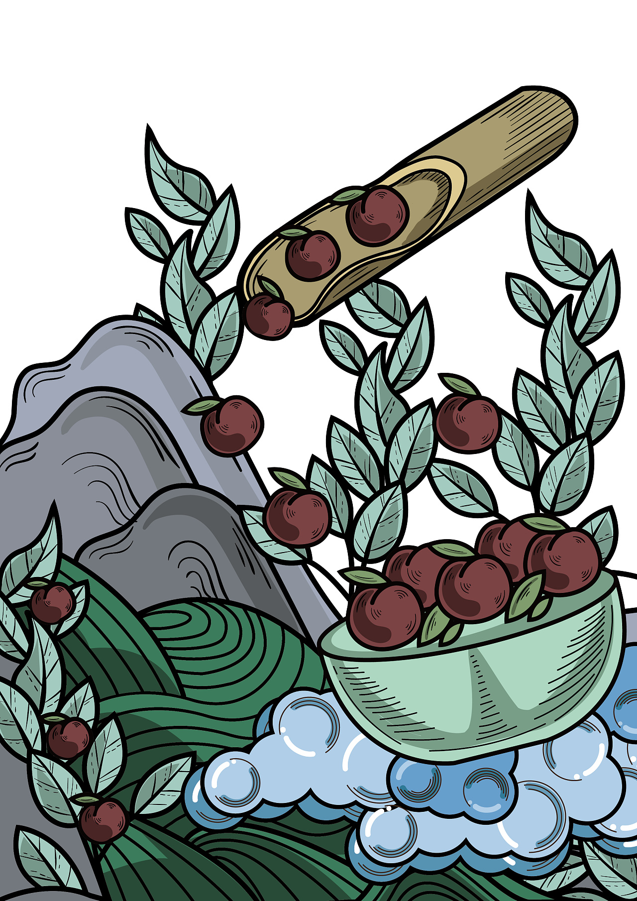 乌满枝农产品vi视觉设计——乌梅膏 - 原创作品 - 站酷(zcool)