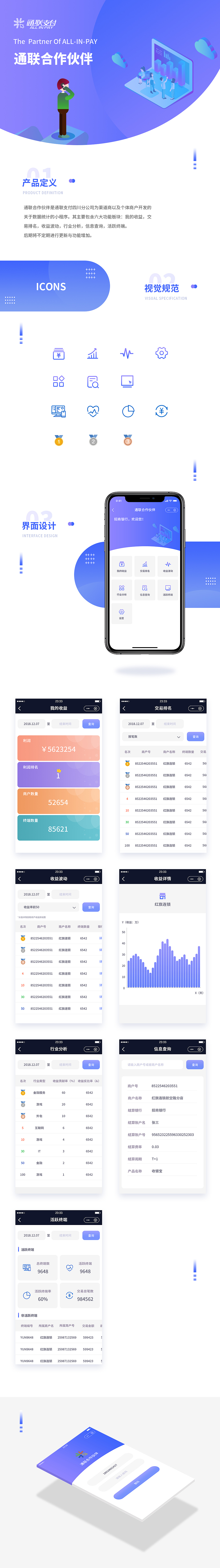 小程序：通联合作伙伴（图ZMTQwNzU0NTE2） - 其他UI - 站酷设计师陈青春原创素材 - 站酷ZCOOL