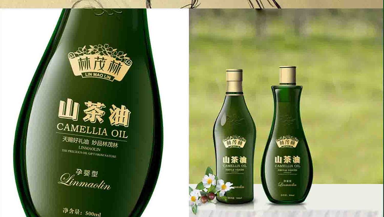 林茂林山茶油 品牌包装设计 产品VI设计