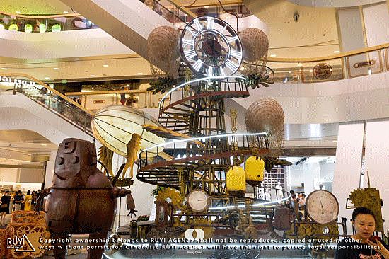 RUYI AGENCY EVENT·杭州來福士一周年慶現(xiàn)場圖（圖ZMTYzNDkxMjky） - 景觀設計 - 站酷設計師RUYIAGENCY原創(chuàng)素材 - 站酷ZCOOL