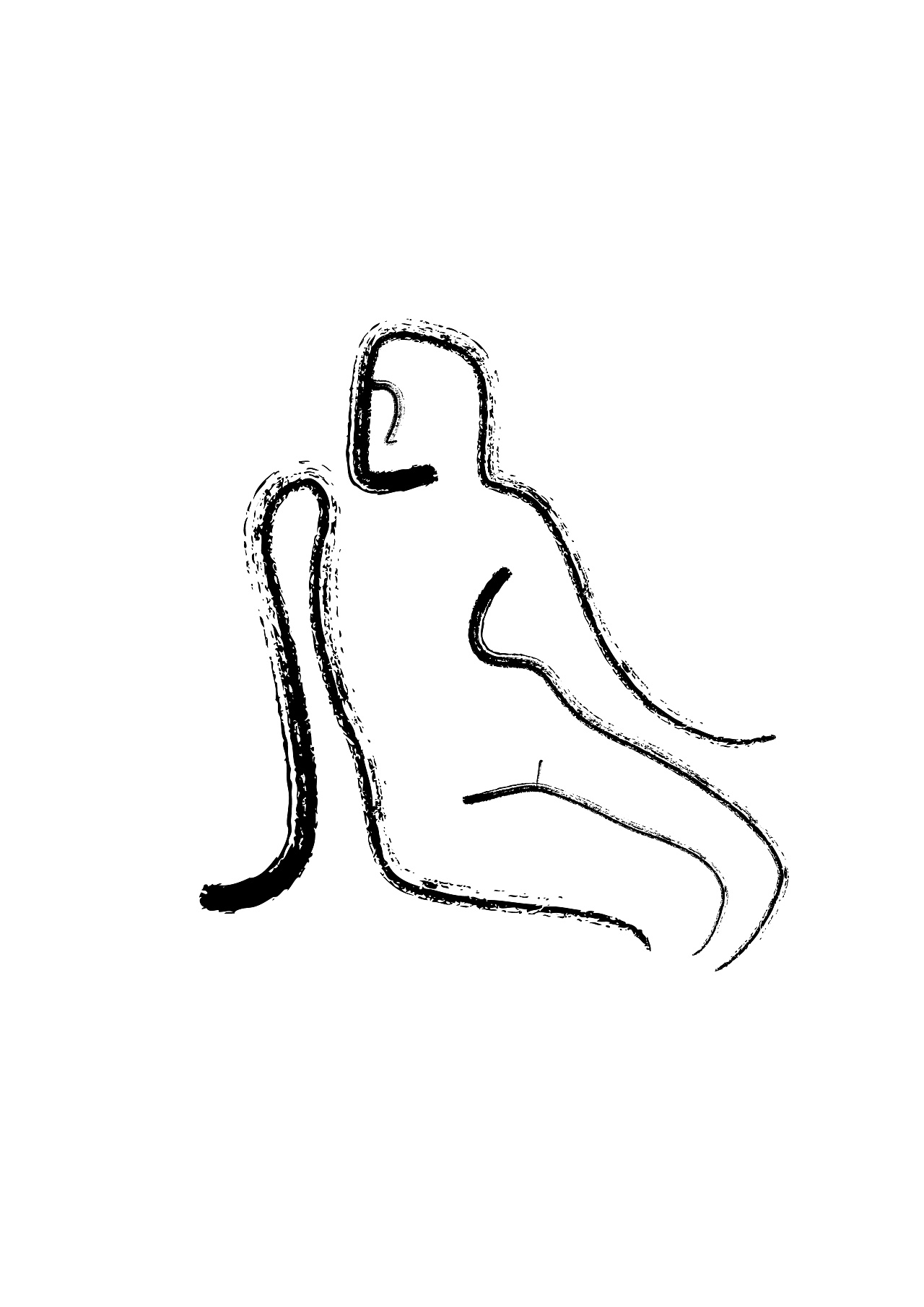 女体简约线条 练习