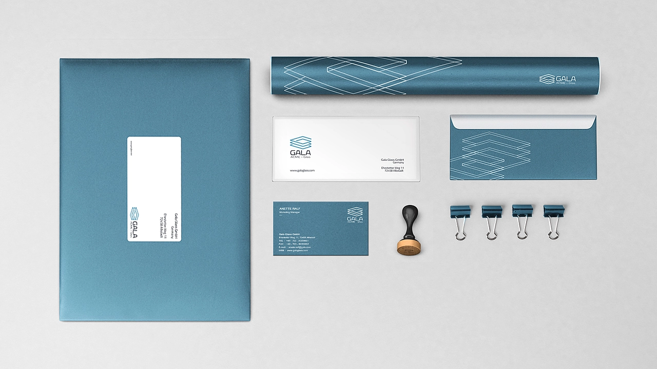 两个品牌Logo设计-玻璃/化妆品