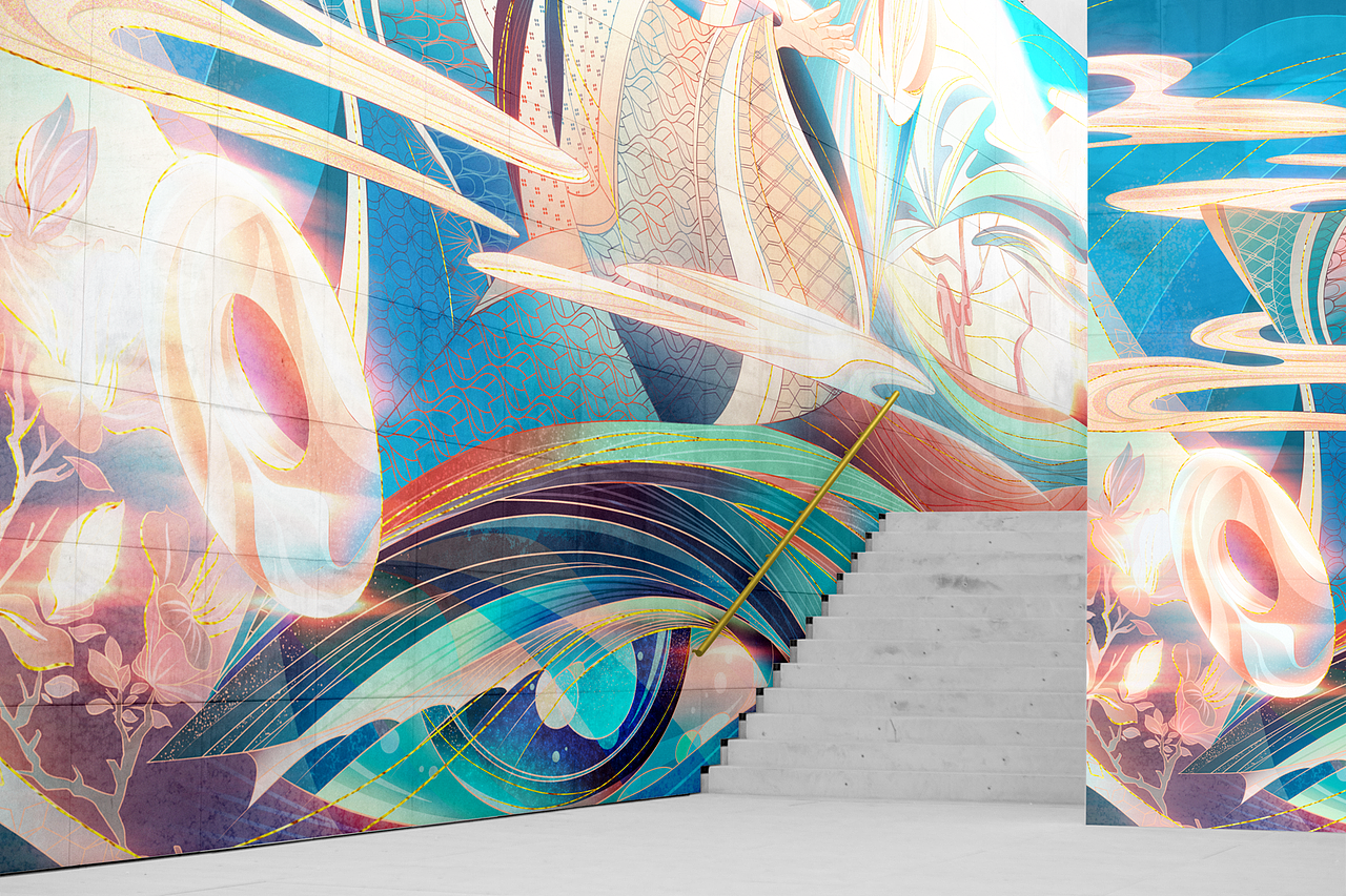 国风国潮插画作品创作（图ZMjU0ODY0OTA0） - 商业插画 - 站酷设计师李昂西原创素材 - 站酷ZCOOL