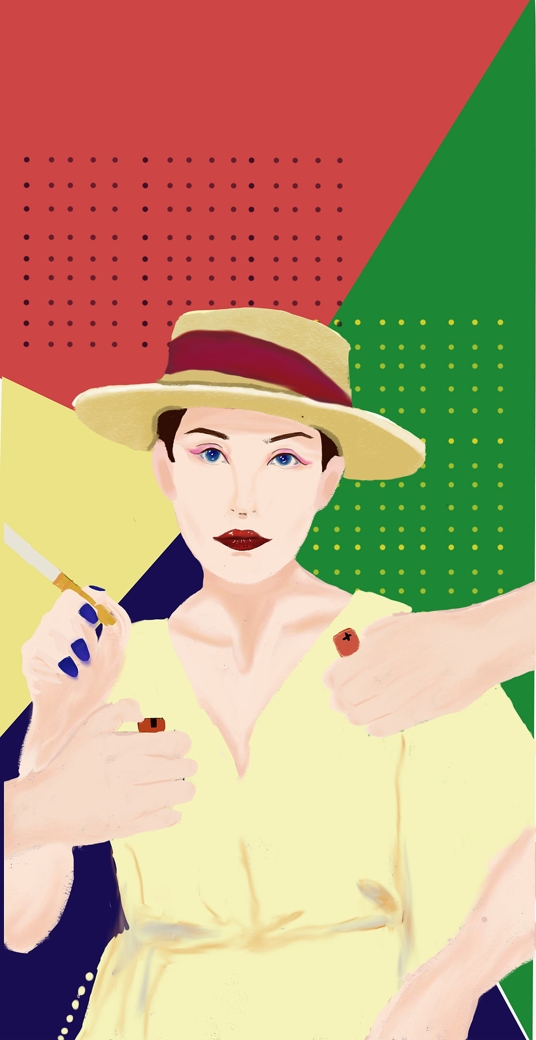 波普|插画|创作习作|月野冷_原创作品-站酷zcool