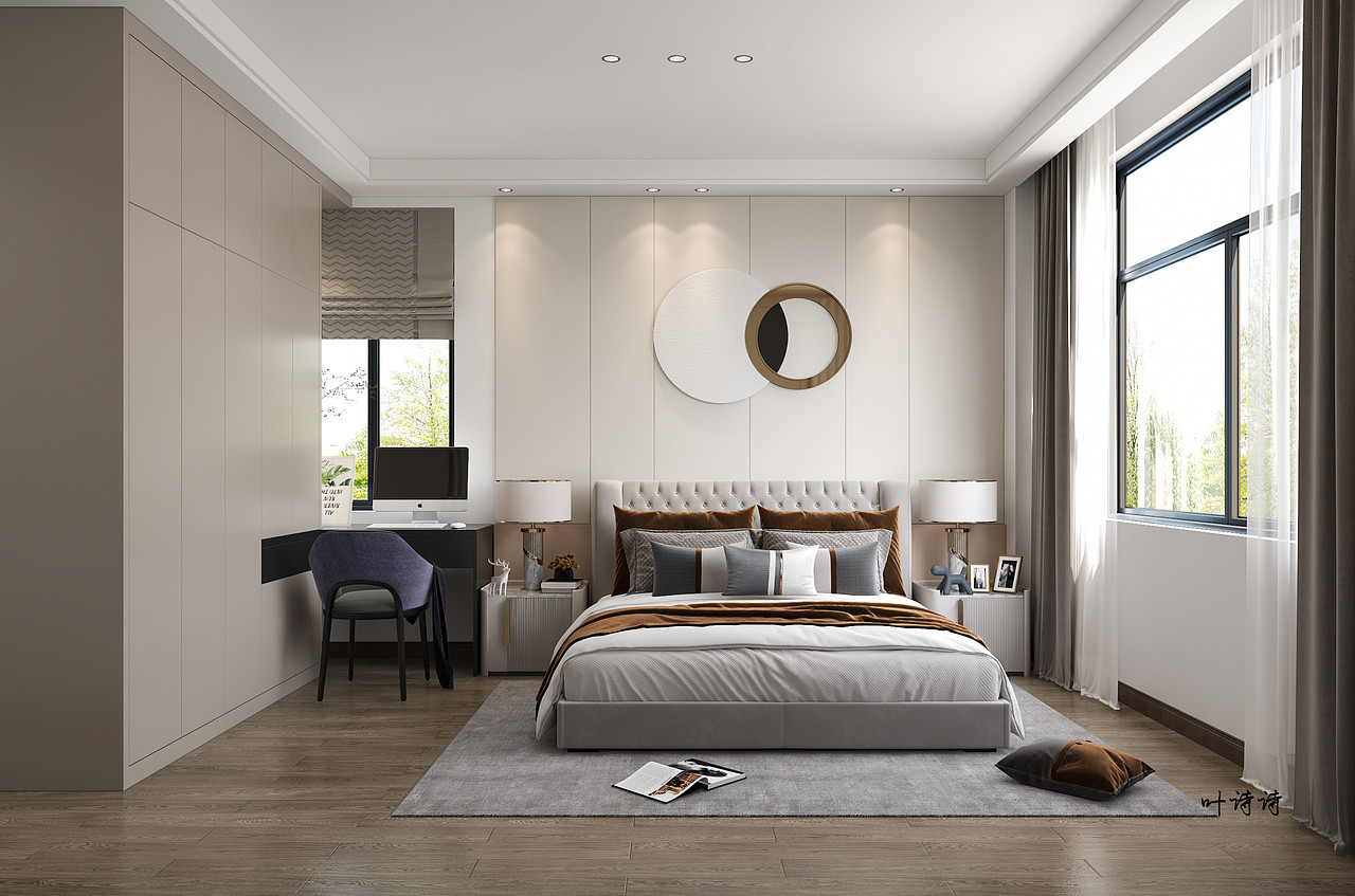 简欧大宅设计，华贵典雅气质非凡（图ZMjY1ODIwNTY0） - 家装设计 - 站酷设计师诗诗18156079928原创素材 - 站酷ZCOOL