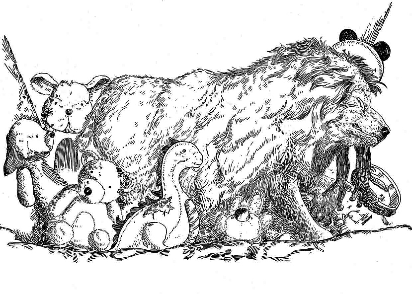 2022年已出版手绘钢笔画儿童小说插图整理