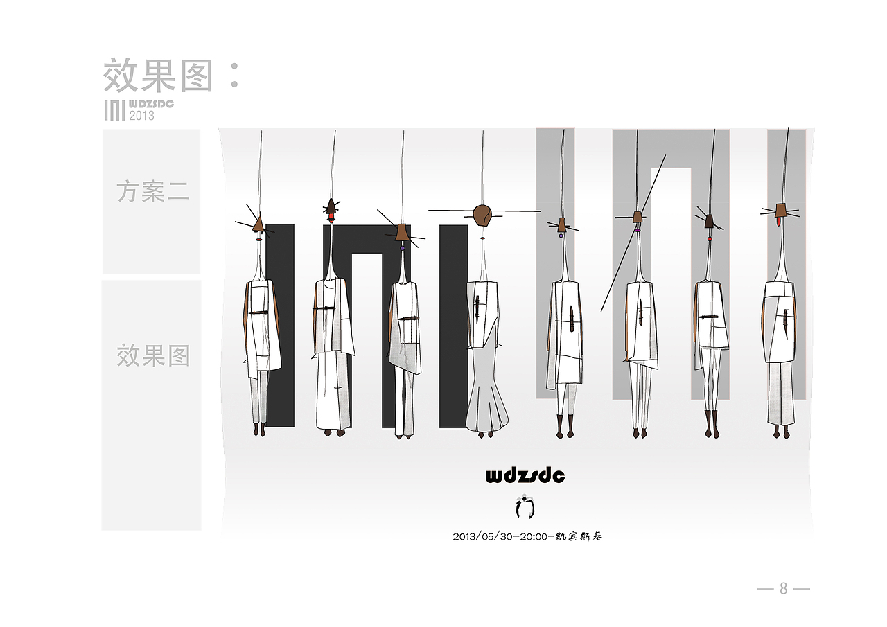 《门》系列服装设计（图ZMTI4OTEyODg=） - 其他服装 - 站酷设计师ZMCD竹梦创意设计原创素材 - 站酷ZCOOL