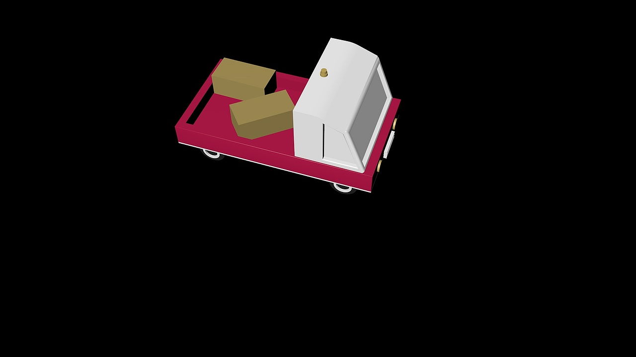 C4D小汽车-建模练习