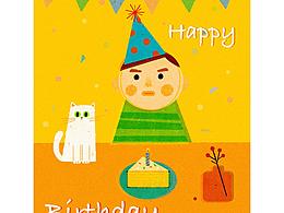 送給男票的生日賀圖