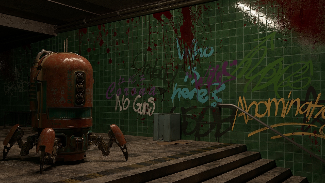 c4d写实渲染,场景渲染练习