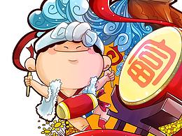 手册 漫画风