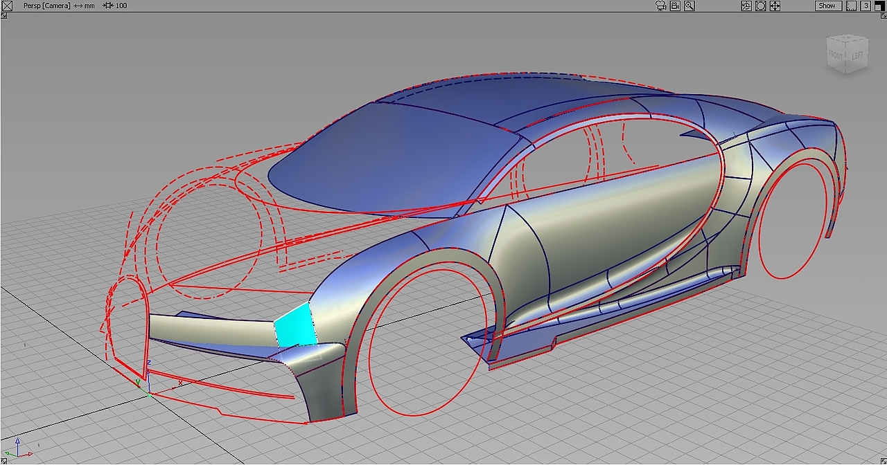 布加迪-chiron“曲线的艺术”--Alias效果图建模教程（图ZOTM3OTUyNzY=） - 交通工具 - 站酷设计师Adleyou原创素材 - 站酷ZCOOL