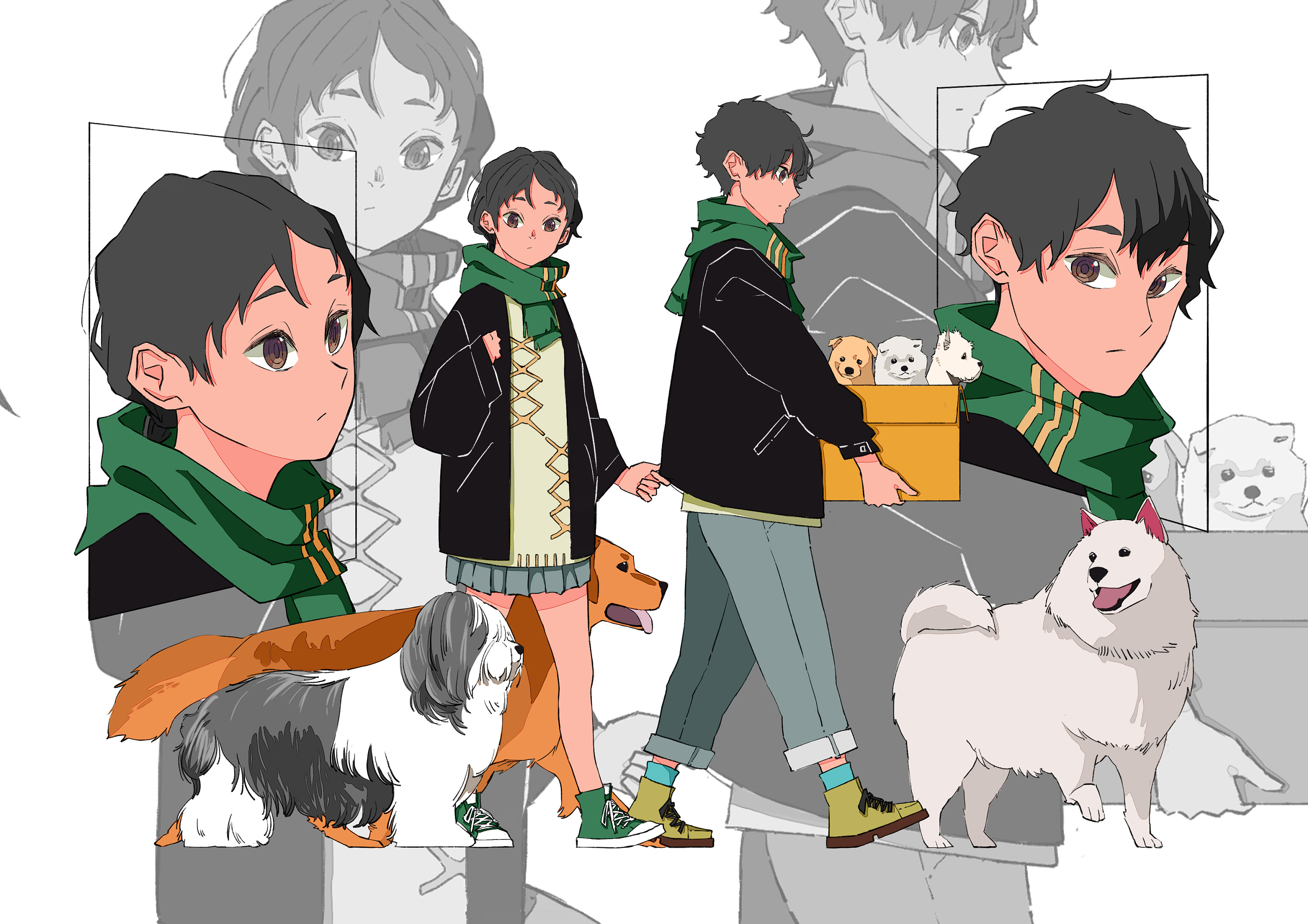 应聘作品集|插画|插画习作|z60879386 - 原创作品 - 站酷 (zcool)