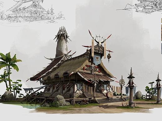 游戏原画的场景该怎么设计？思路分享
