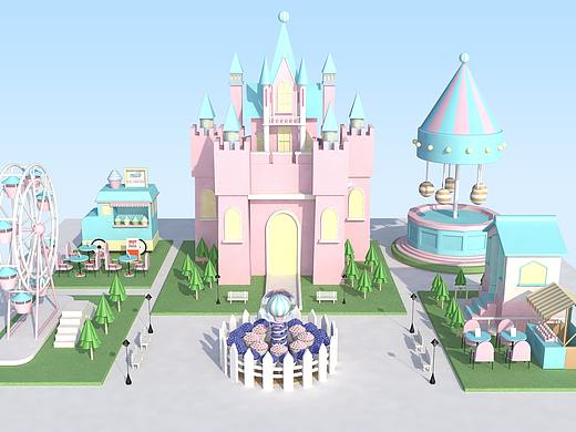 C4D场景建模