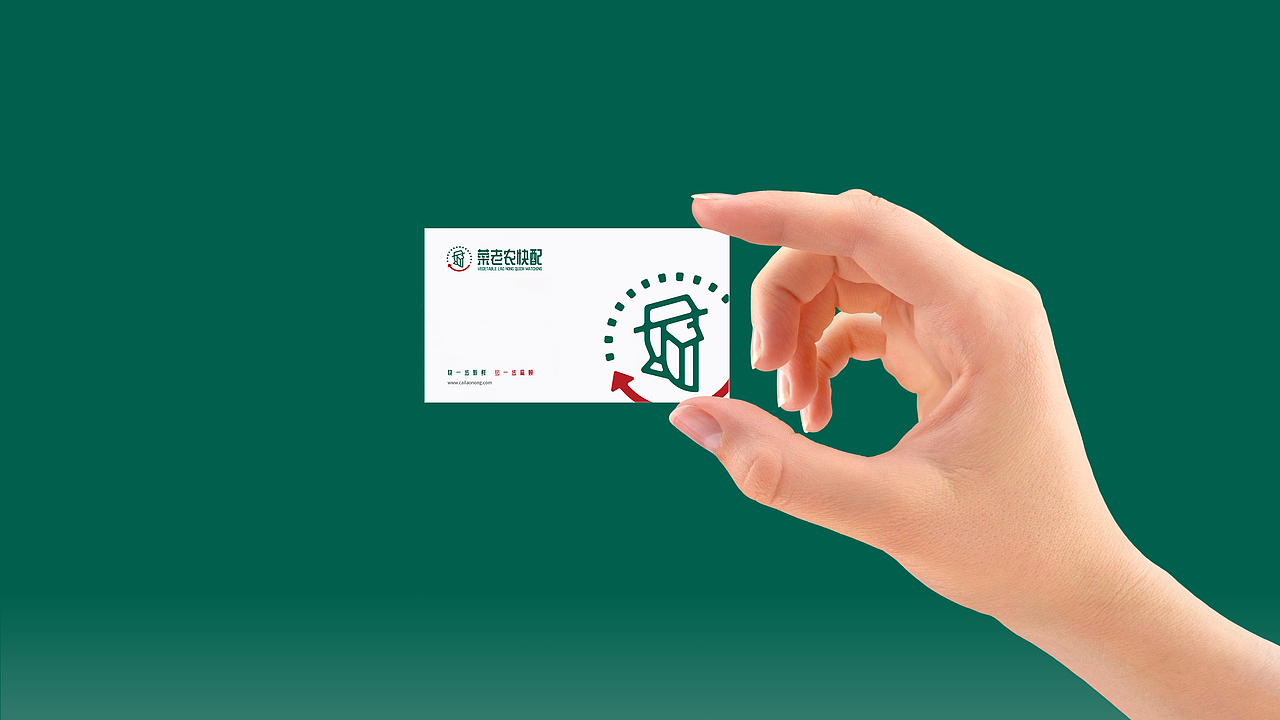 菜老农标志设计