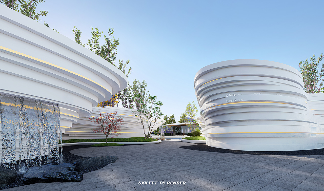 景观表现第二期（图ZMjkwMDYxNDg4） - 建筑/空间 - 站酷设计师Sxileft墨染千秋原创素材 - 站酷ZCOOL