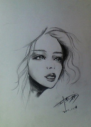 这张画，嘴巴画的快把纸擦烂了。。我实在纠结到了。。（图ZNDM3MzY4MA==） - 创作习作 - 站酷设计师夜猫子琼原创素材 - 站酷ZCOOL