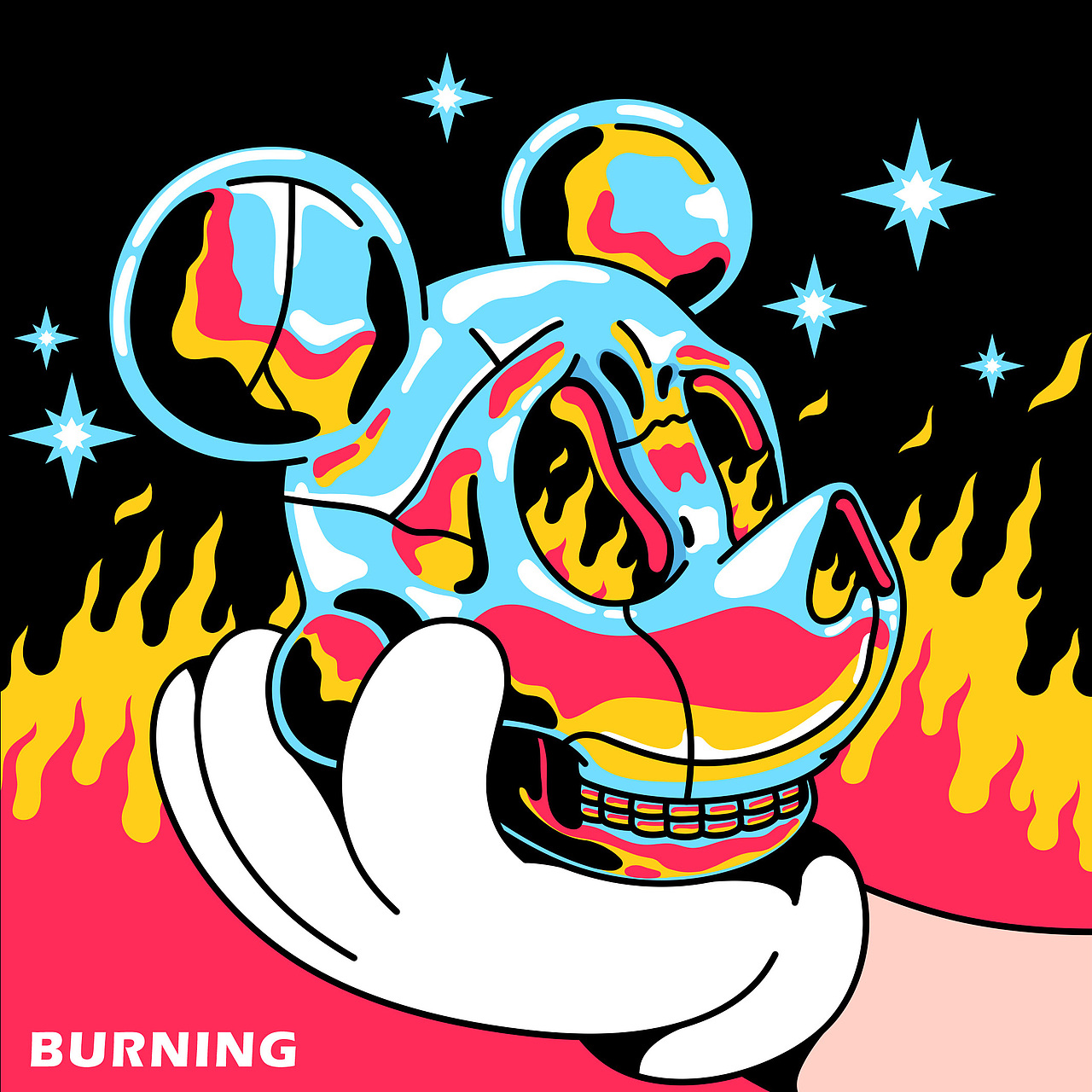 burning