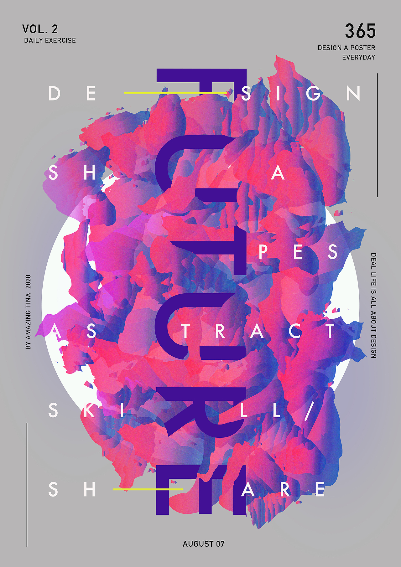 每天一张海报挑战｜Vol.02（图ZMjIxMjcyNjA0） - 海报 - 站酷设计师amazingtina原创素材 - 站酷ZCOOL