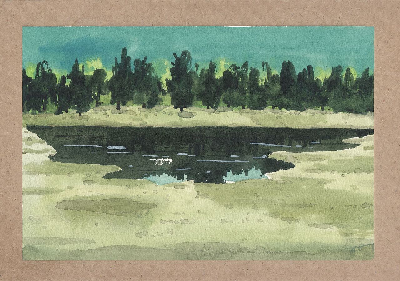 『画本系列』-我的第45本画本-绿色狂想曲主题习作（图ZMzUyNDk3MjUy） - 绘画 - 站酷设计师画画的陈一丘原创素材 - 站酷ZCOOL