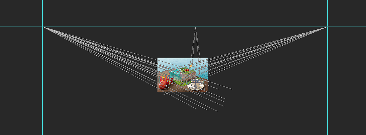 有一种视平线,叫做藏在画面外的视平线~么么哒!