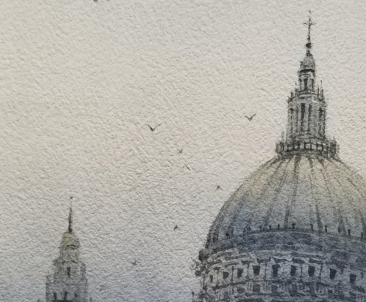 《早晨》水彩创作·从草图到创作（图ZMTMzNTkyMDYw） - 绘画 - 站酷设计师马儿2022原创素材 - 站酷ZCOOL