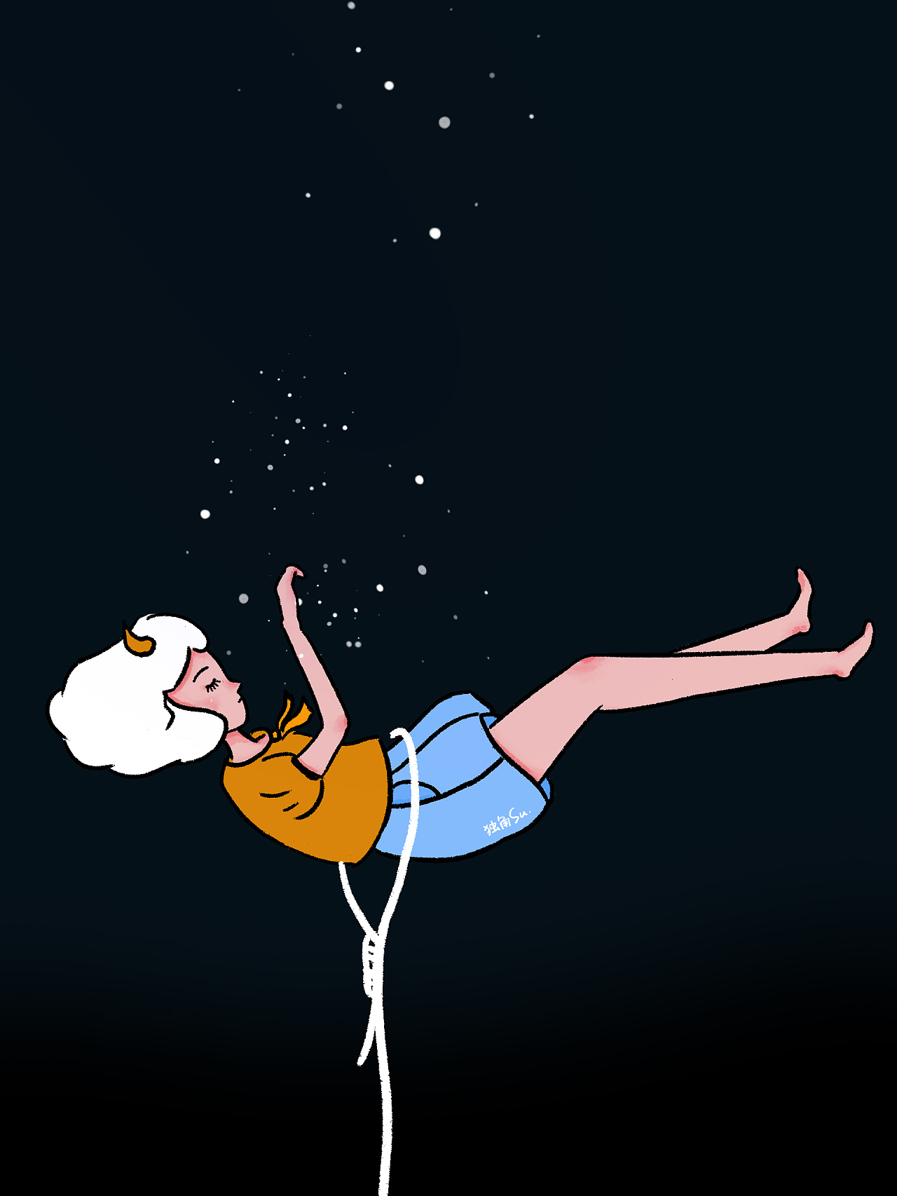 抑郁时候的状态|插画|创作习作|一只独角su - 原创作品 - 站酷 (zcool