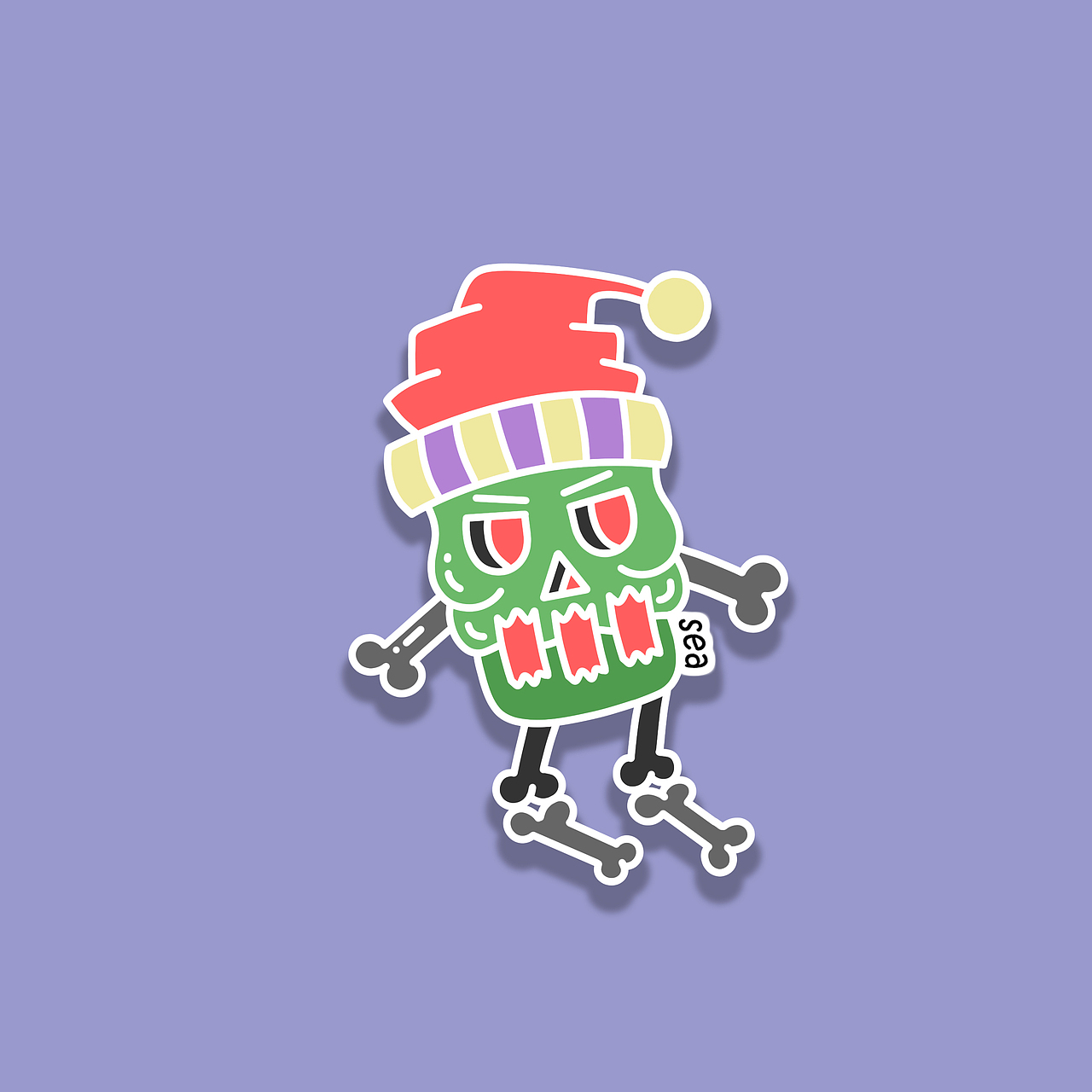 原创独立插画——圣诞特辑🎄|插画|创作习作|sea24_原创作品-站酷(z