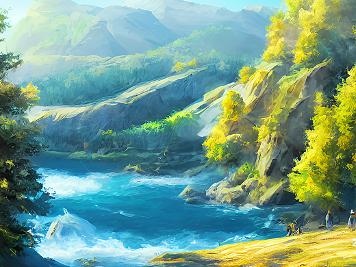 #AI创作实验室#今天天气好晴朗,处处好风光,好风光。