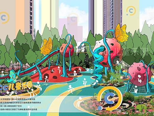 cc儿童乐园新作，梦幻星球儿童主题乐园
