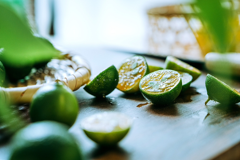 美食摄影 |青柠气泡水