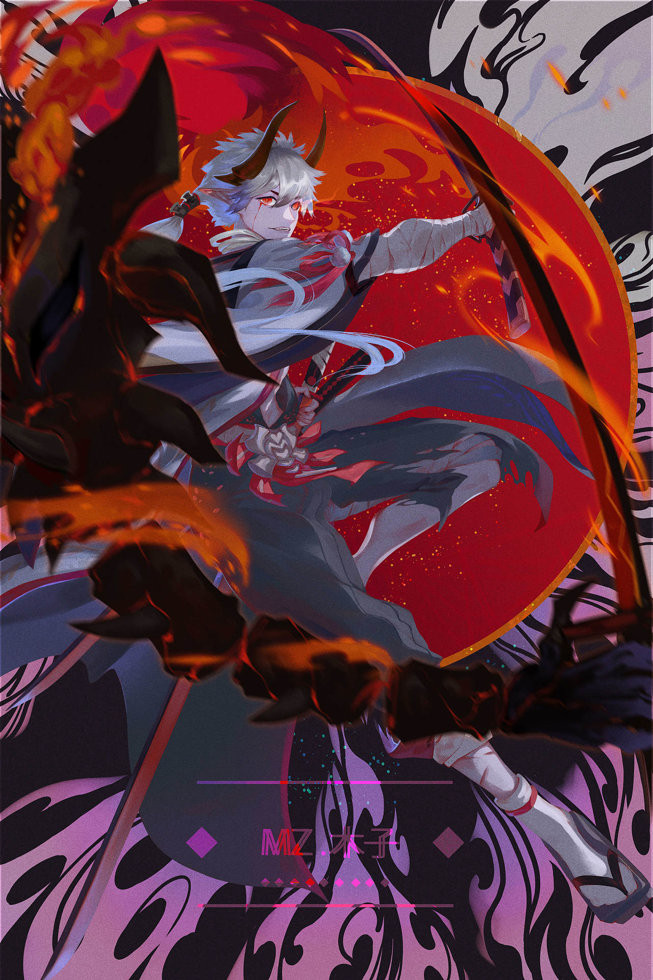 鬼切同人|插画|创作习作|木子黑巷 - 原创作品 - 站酷 (zcool)