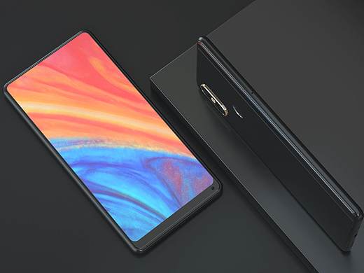 小米MIX 2S 建模渲染 [ 练习 ]