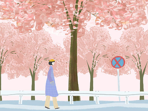 四季圖（個人主頁-ZMzk4OTk4NjQ=） - 商業(yè)插畫 - 站酷設(shè)計(jì)師珠魚ZHUYU原創(chuàng)素材 - 站酷ZCOOL