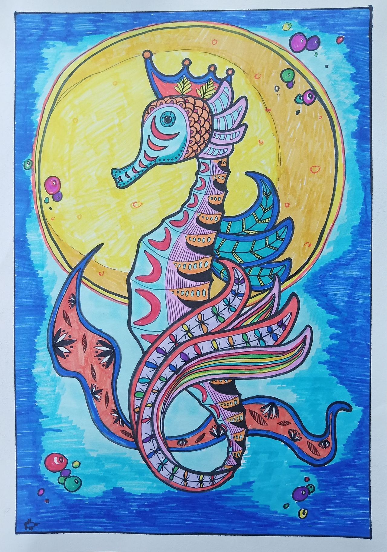 马克笔上色（图ZMzI4OTkzNDQw） - 绘画 - 站酷设计师弓长大王原创素材 - 站酷ZCOOL