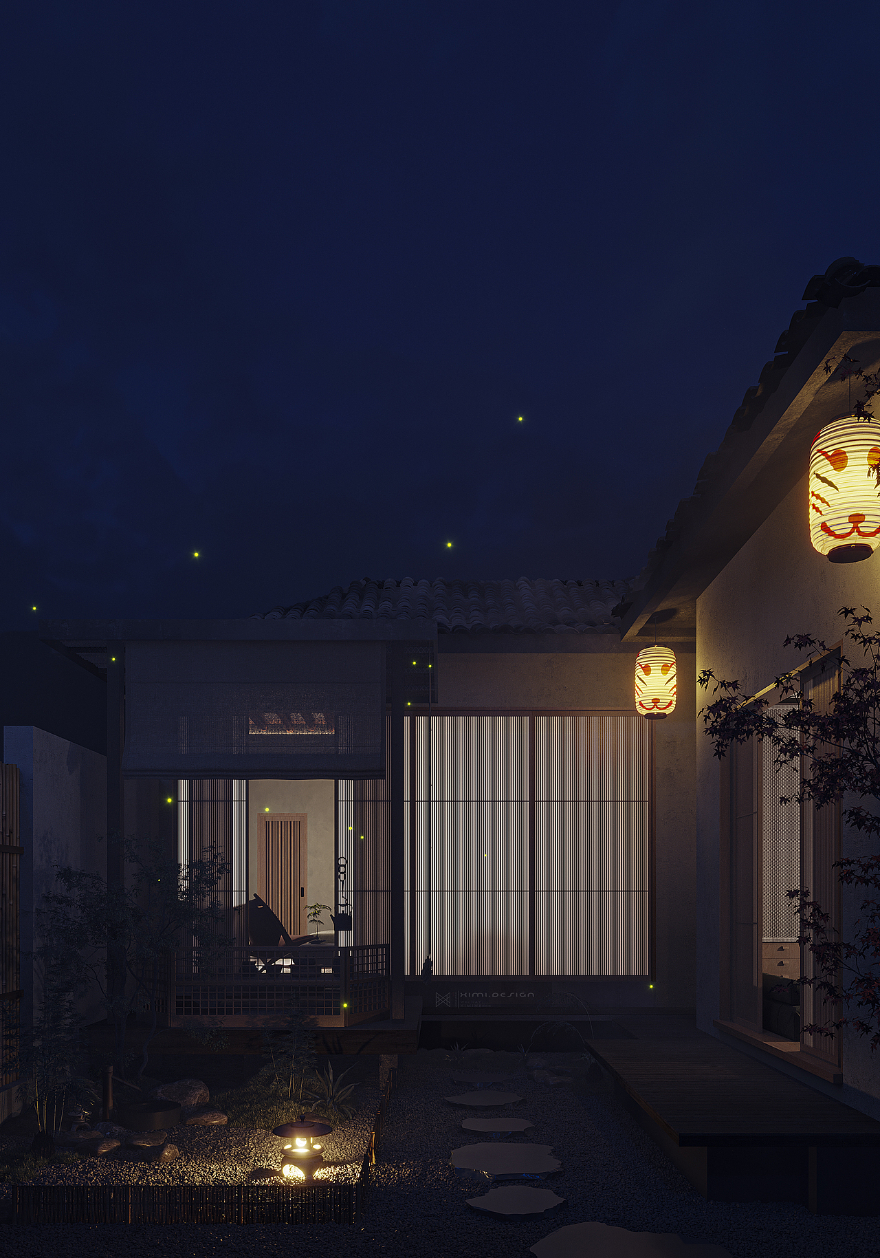 XIMI DESIGN新作丨避世民宿设计 - 见山