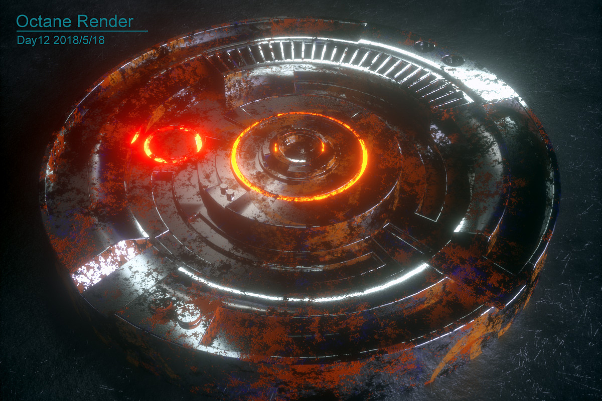 C4D_octane_30天总结