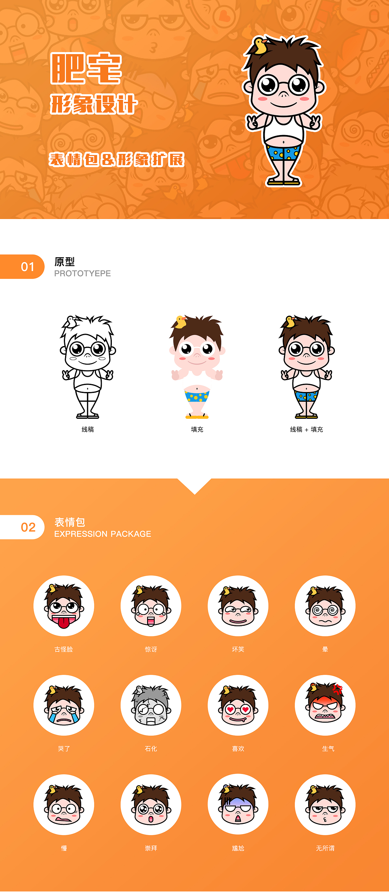 肥宅ip形象设计