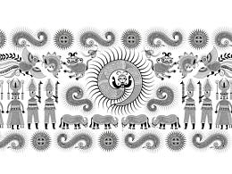 苗族纹案