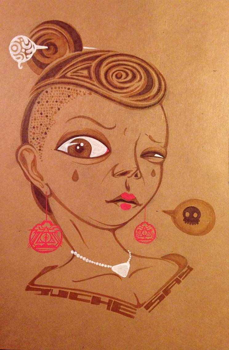 牛皮纸手稿完结(手机拍照)_saycr-站酷zcool