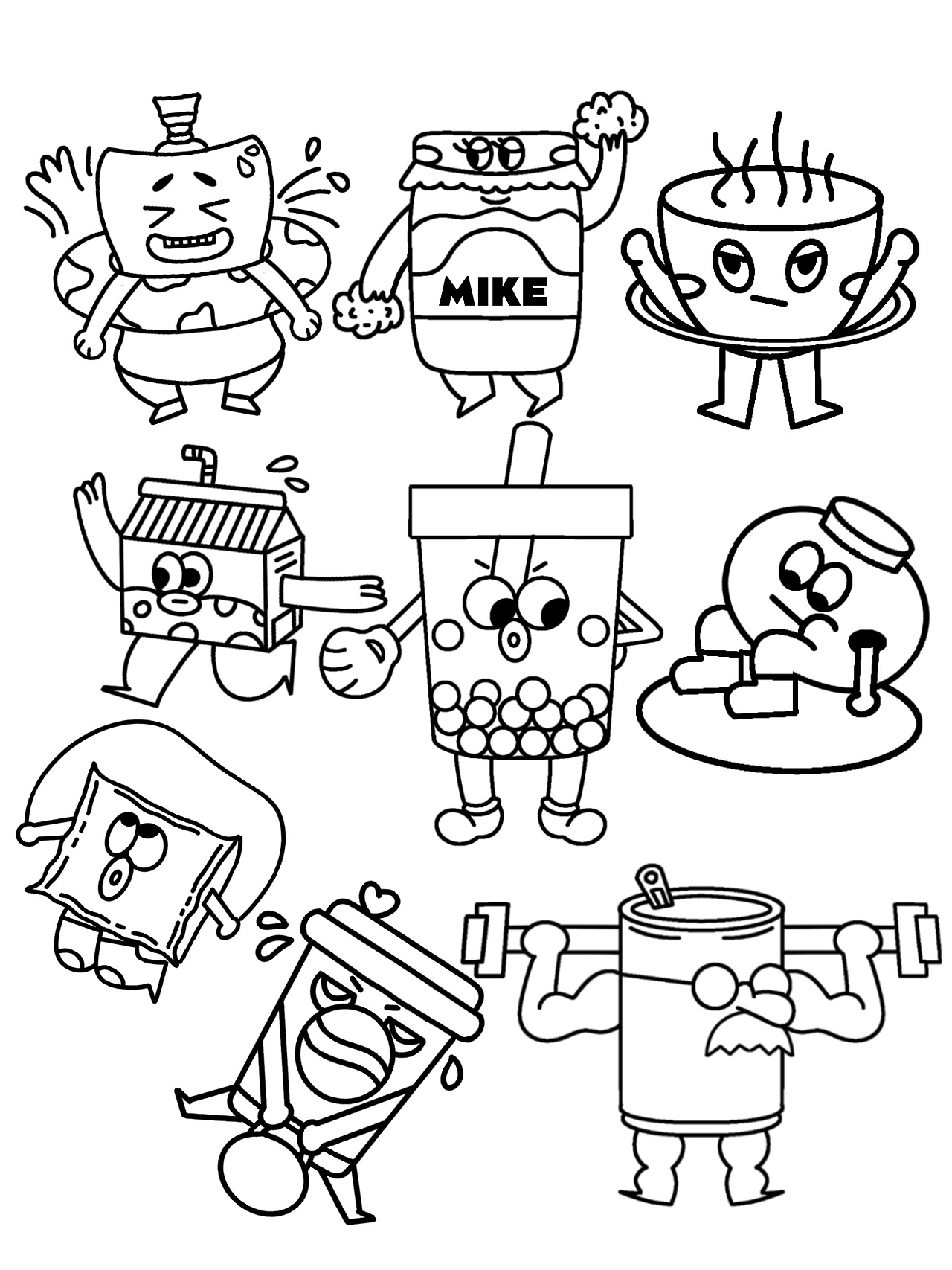 Doodle插画 y园糖（图ZMjk2MjQ0ODE2） - 新锐潮流插画 - 站酷设计师关十一原创素材 - 站酷ZCOOL